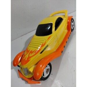 Lanard Toys 1998 Plastic Lights & Sounds Classic Hod Rod w/Flames